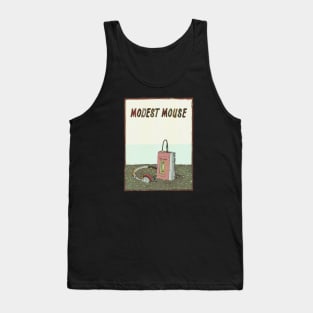 modest poster retro art Tank Top